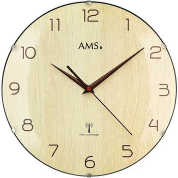 Relojes & Joyas Reloj Ams 5557, Quartz, crème, Analogique, Modern Otros
