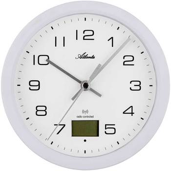 Casa Relojes Atlanta 4504/0, Quartz, Blanche, Analogique, Modern Blanco