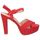 Zapatos Mujer Sandalias Own W1901207. Rojo