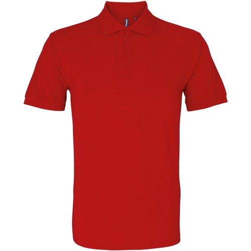 textil Hombre Tops y Camisetas Asquith & Fox AQ082 Rojo