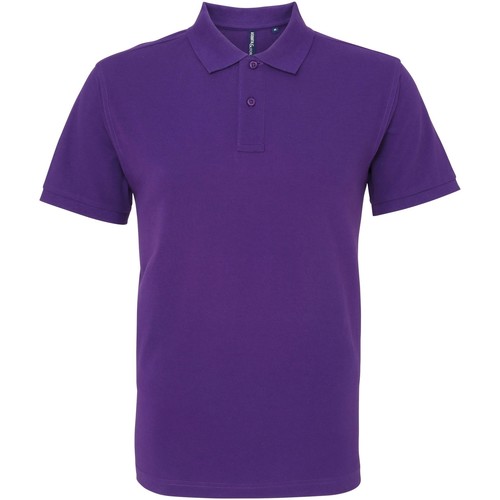 textil Hombre Tops y Camisetas Asquith & Fox AQ082 Violeta