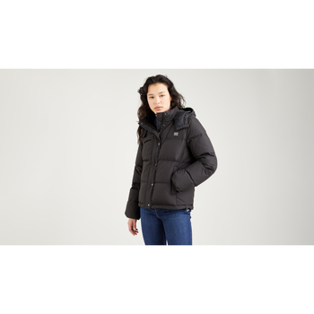 textil Mujer cazadoras Levi's CHAQUETA QUINN SHORT DOWN PUFFER LEVIS MUJER Negro