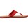 Zapatos Mujer Sandalias Tommy Hilfiger ESSENTIAL HARDWARE FLAT Rojo
