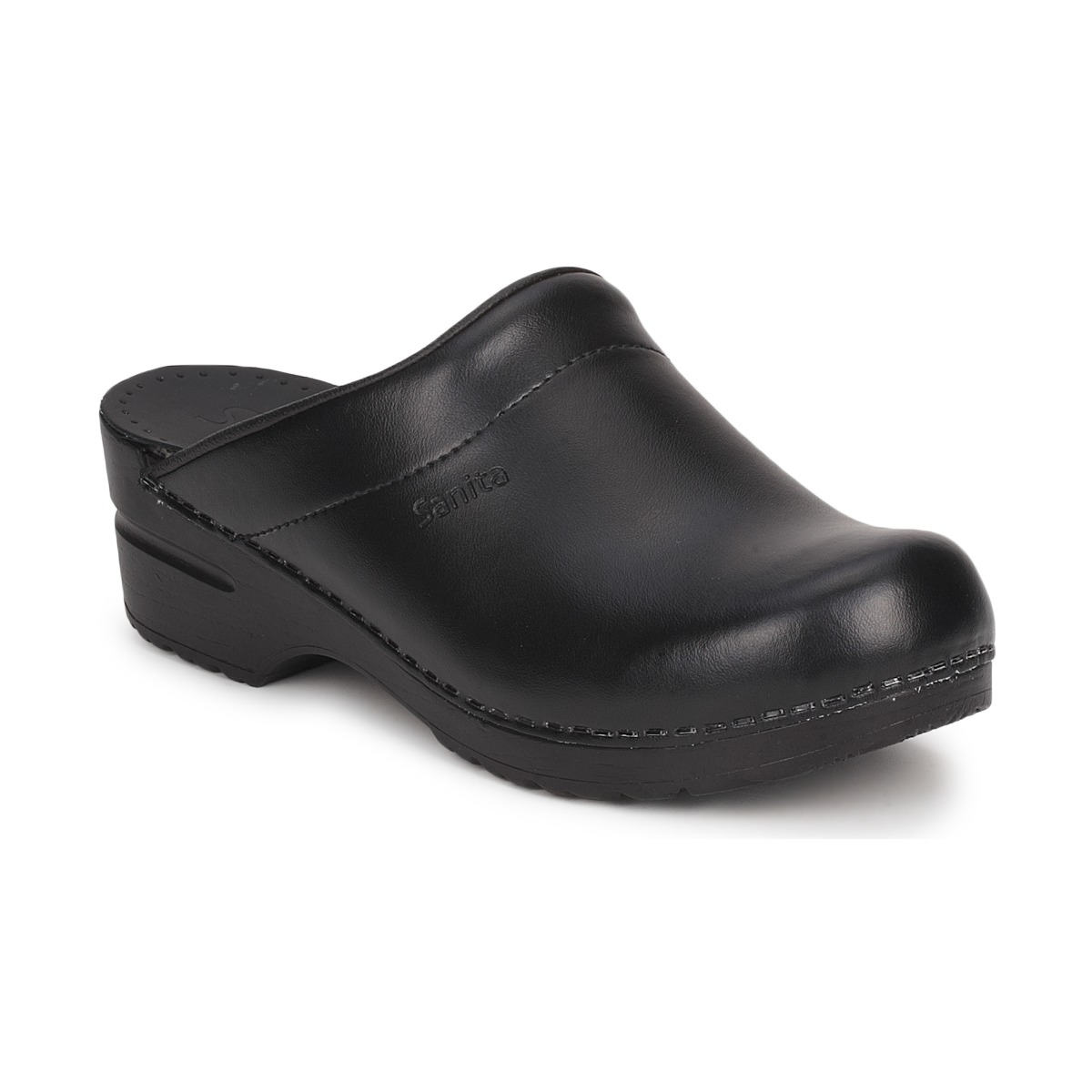 Zapatos Mujer Zuecos (Clogs) Sanita SONJA OPEN Negro