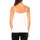 textil Mujer Camisetas sin mangas Intimidea 210014-BIANCO Blanco