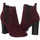 Zapatos Mujer Botas Guess FLLUN3SUE10-BURGU Rojo