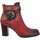 Zapatos Mujer Botines Laura Vita Elceao 231 Rojo