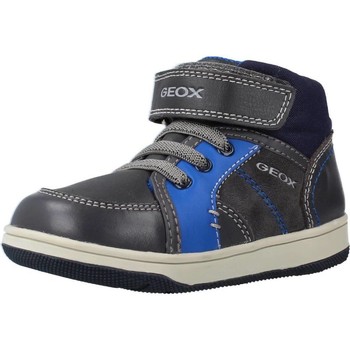 Zapatos Niño Zapatillas altas Geox B NEW FLICK BOY Azul