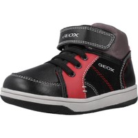 Zapatos Niño Zapatillas altas Geox B NEW FLICK BOY Negro