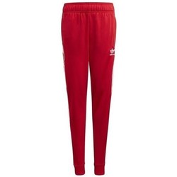 textil Niños Pantalones de chándal adidas Originals Adicolor Sst Track Rojo