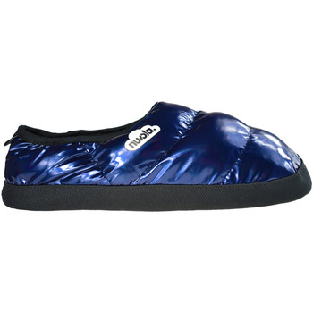 Zapatos Pantuflas Nuvola. Zapatilla de casa Classic Metallic Shiny Blue