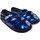 Zapatos Pantuflas Nuvola. Classic Metallic Azul