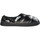 Zapatos Pantuflas Nuvola. Classic Metallic Negro