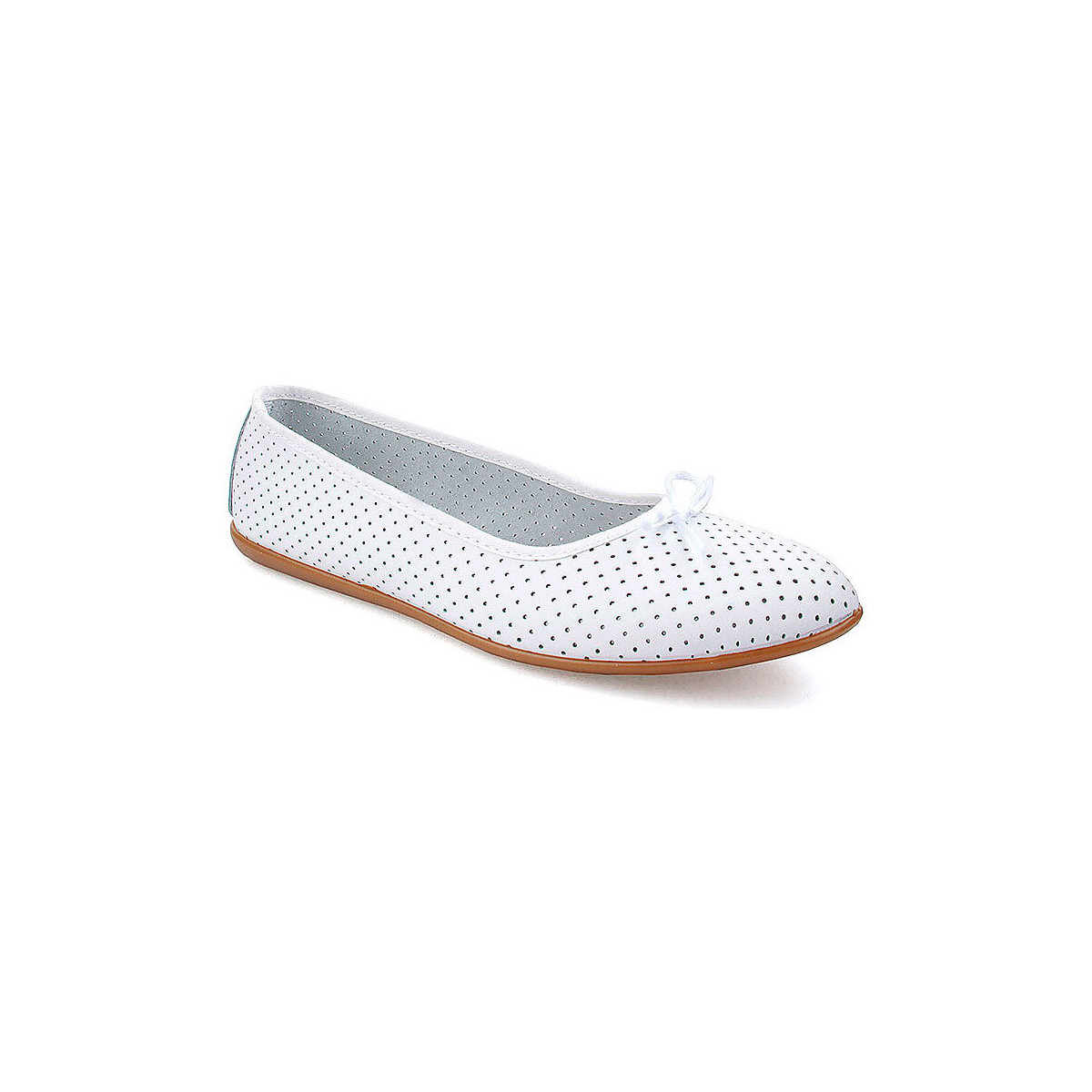 Zapatos Mujer Bailarinas-manoletinas Javer L B Clasic Blanco
