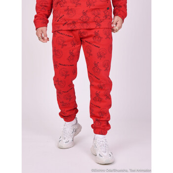 textil Hombre Pantalones de chándal Project X Paris  Rojo