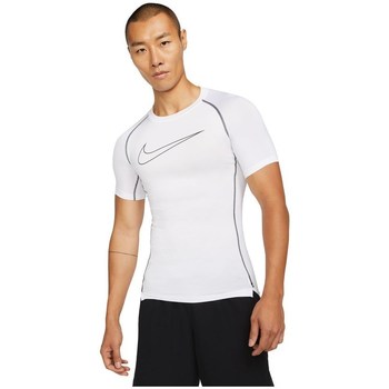 textil Hombre Camisetas manga corta Nike Pro Drifit Blanco