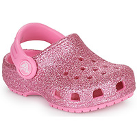 Zapatos Niños Zuecos (Clogs) Crocs CLASSIC GLITTER CLOG T Rosa
