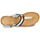 Zapatos Mujer Sandalias Tommy Hilfiger CORPORATE WEBBING FLAT SANDAL Navy / Rojo / Blanco