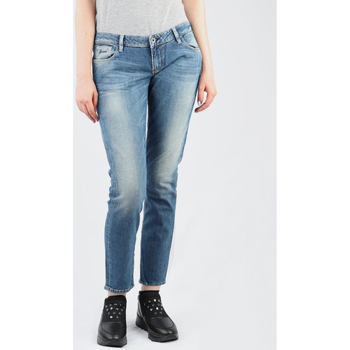 textil Mujer Vaqueros slim Guess Beverly Skinny W21003D0ET0-NEPE Azul