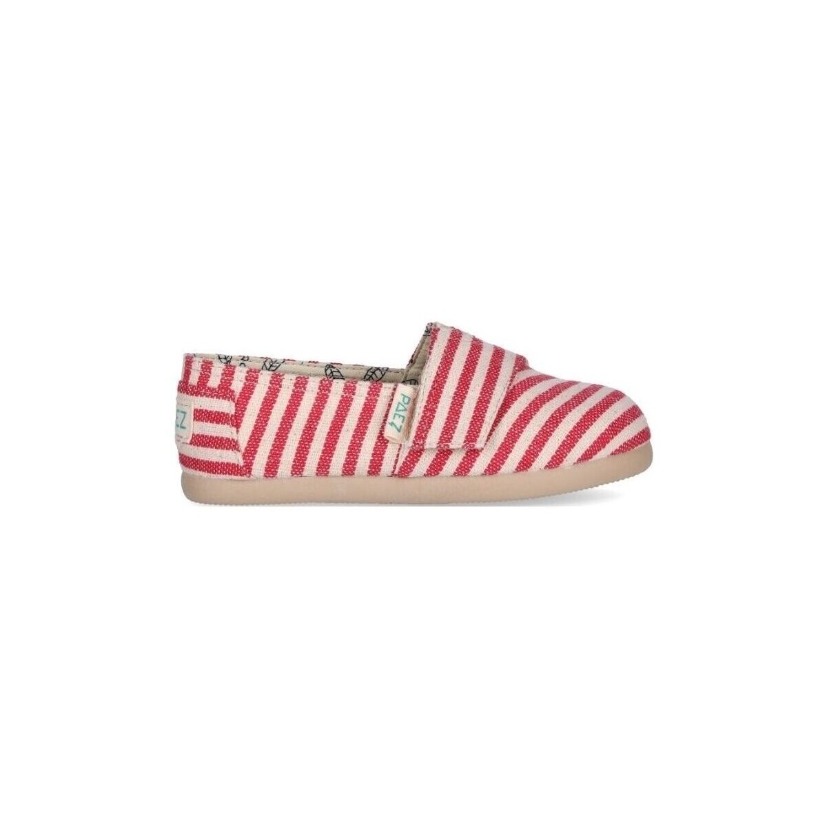 Zapatos Niños Alpargatas Paez Kids Gum Classic - Surfy UK Rojo