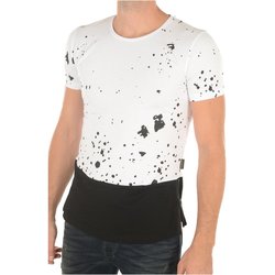 textil Hombre Camisetas manga corta Goldenim Paris 1457 - Hombres Blanco