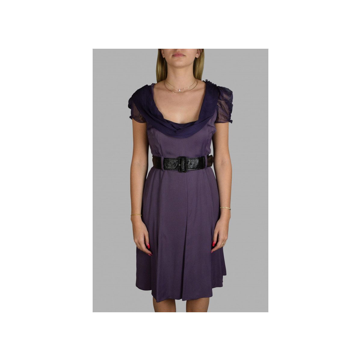 textil Mujer Vestidos Prada  Violeta