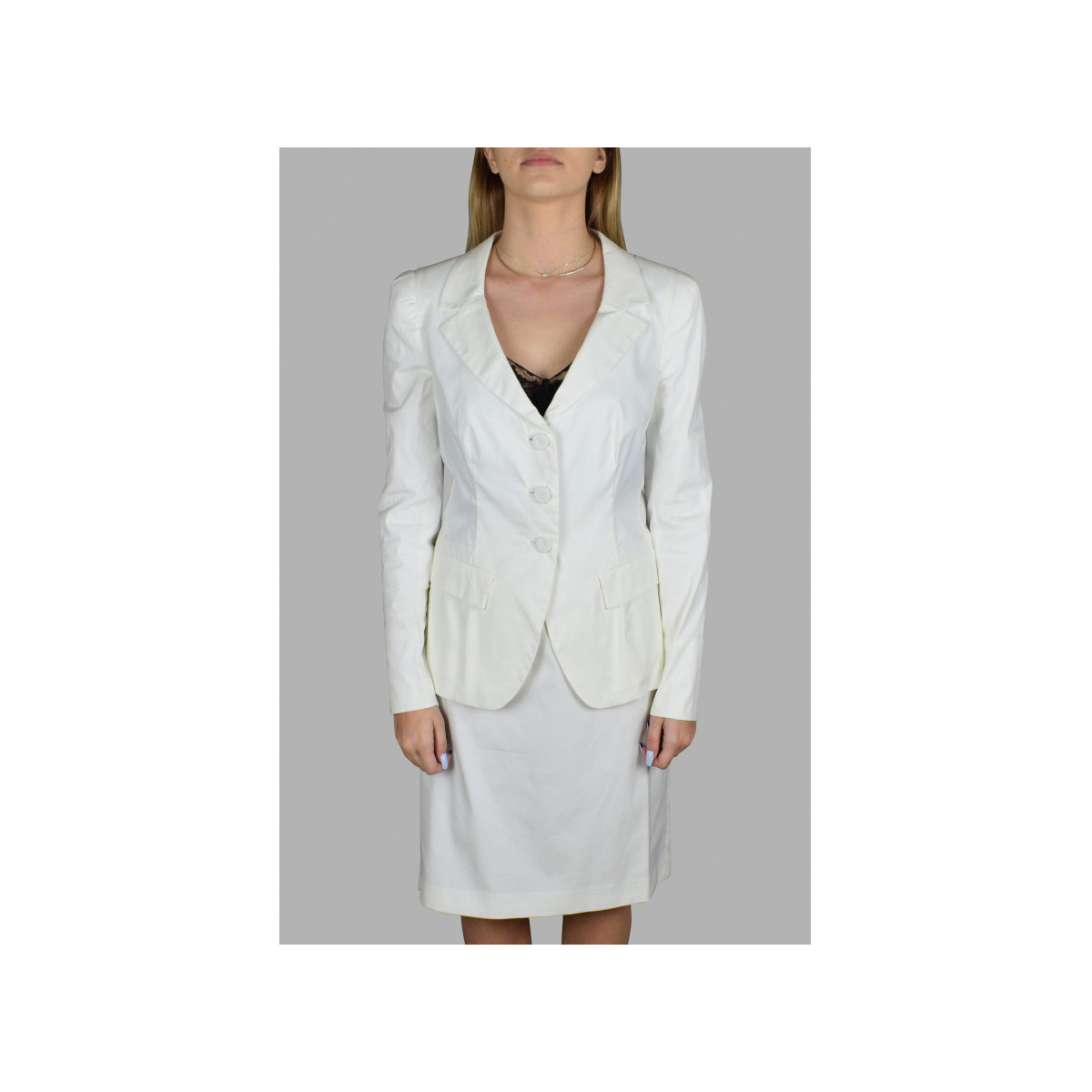 textil Mujer Vestidos Prada  Blanco