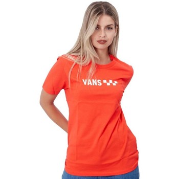 textil Mujer Camisas Vans BRAND STRIPER BF Naranja
