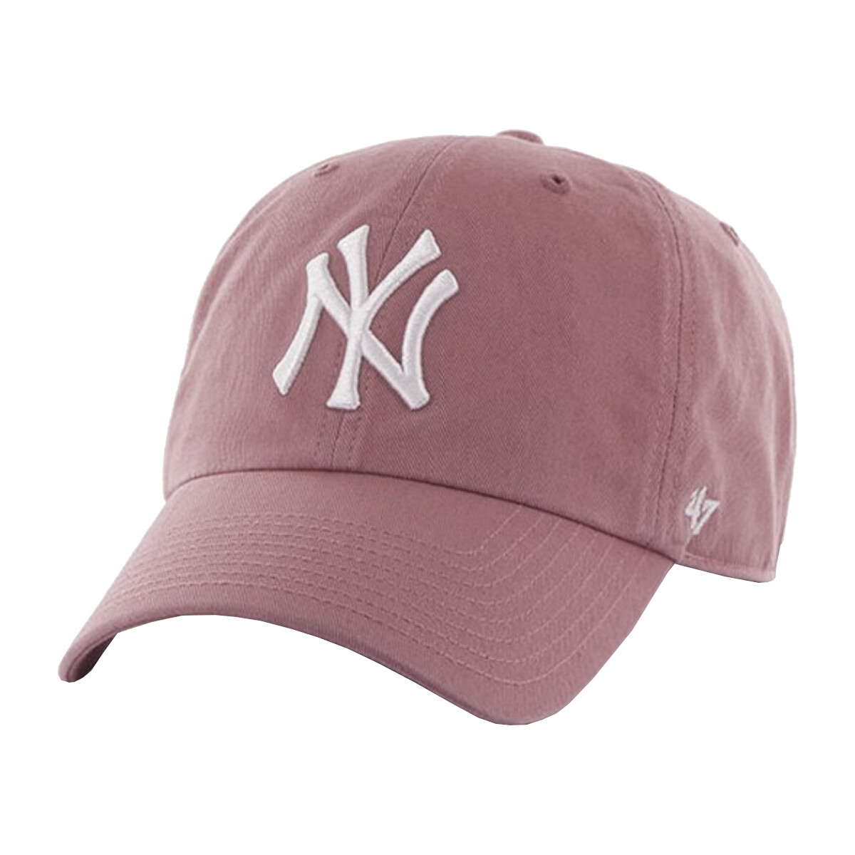 Accesorios textil Mujer Gorra '47 Brand New York Yankees MLB Clean Up Cap Rosa