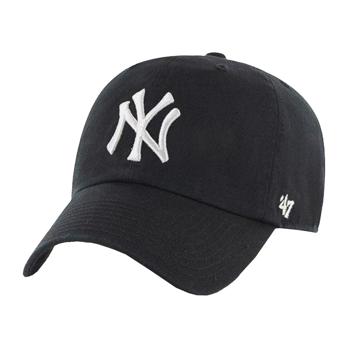 Accesorios textil Hombre Gorra '47 Brand New York Yankees MLB Clean Up Cap Negro