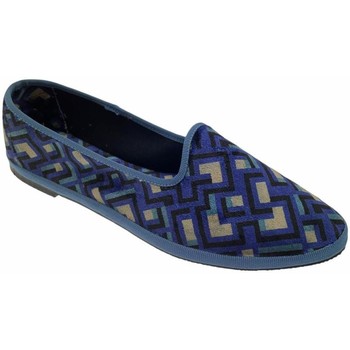 Zapatos Mujer Pantuflas Shoes4Me FRILOSANGAblu Azul