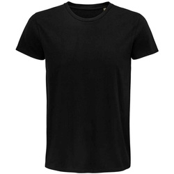 textil Camisetas manga larga Sols Pioneer Negro