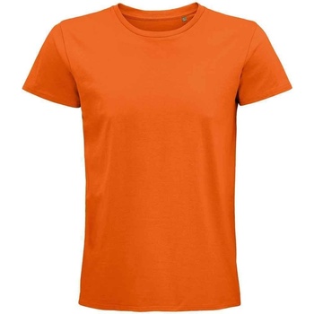 textil Camisetas manga larga Sols 03565 Naranja