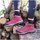 Zapatos Hombre Botas Bestard Botas para caminar Mujer  Paris Lady Gore-Tex Rosa Rosa