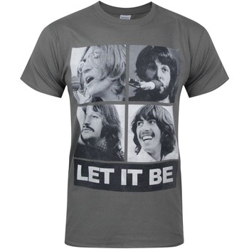 textil Hombre Camisetas manga corta The Beatles  Gris