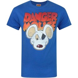 textil Hombre Camisetas manga larga Danger Mouse NS4071 Azul