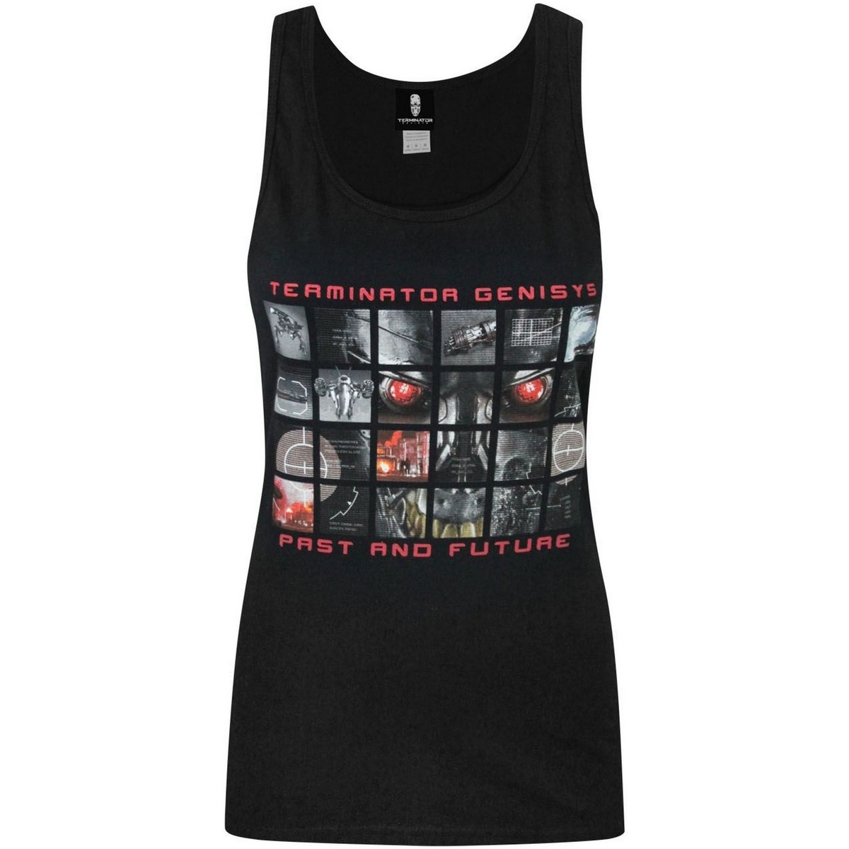 textil Mujer Camisetas sin mangas Terminator NS4209 Negro