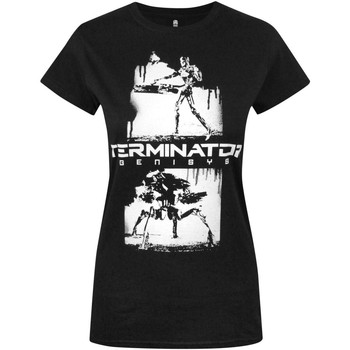 textil Mujer Camisetas manga larga Terminator  Negro