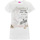 textil Mujer Camisetas manga larga Disney NS4266 Blanco