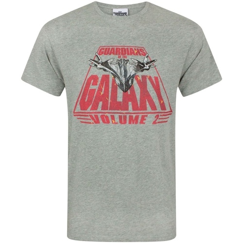textil Hombre Camisetas manga larga Guardians Of The Galaxy NS4382 Gris