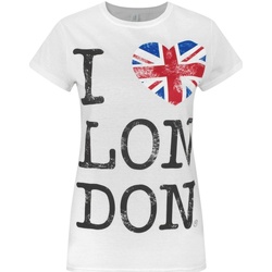 textil Mujer Camisetas manga larga London NS4490 Blanco