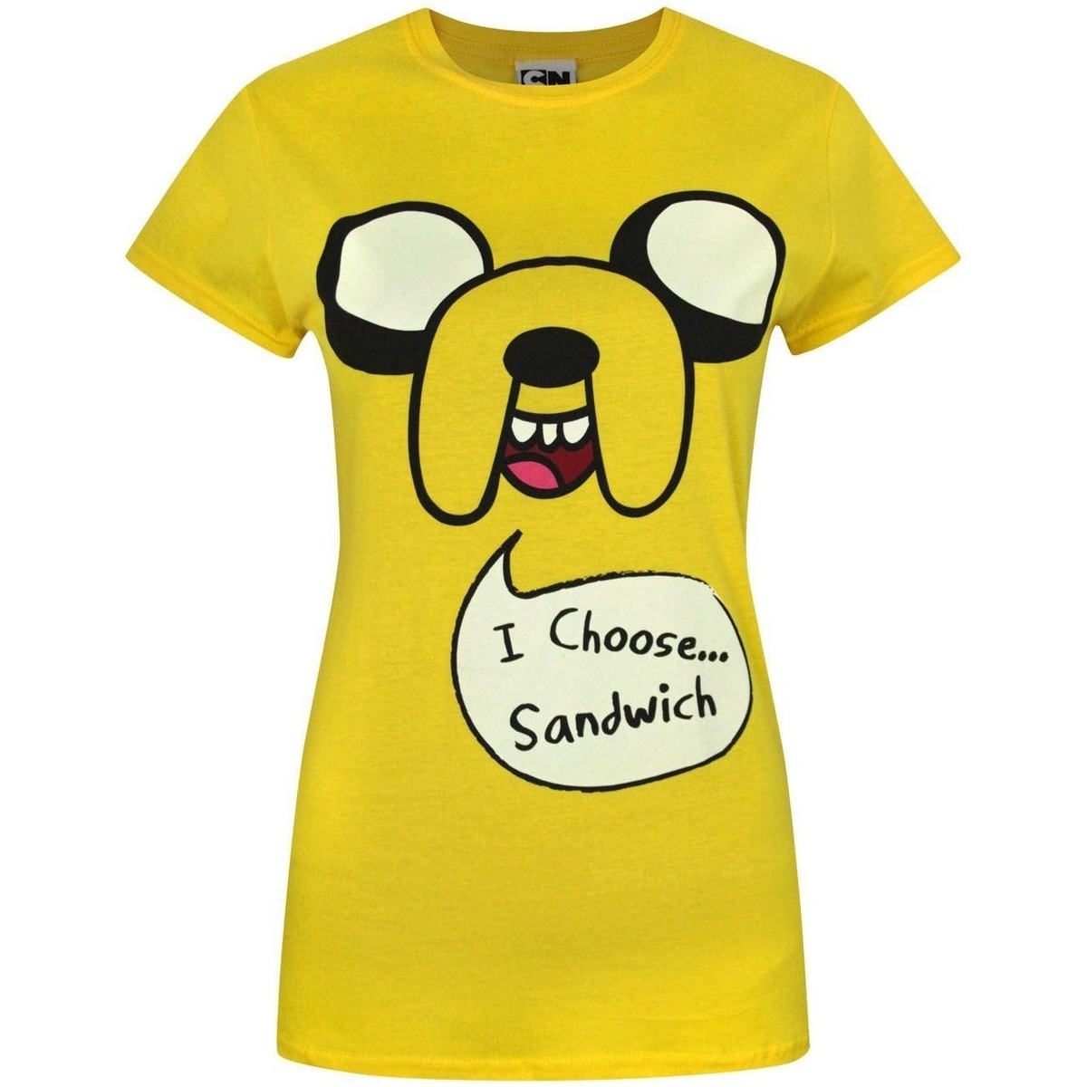 textil Mujer Camisetas manga larga Dessins Animés I Choose Sandwich Multicolor