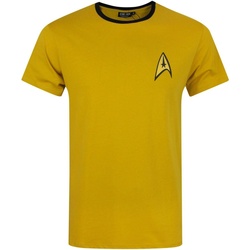 textil Hombre Camisetas manga larga Star Trek Command Uniform Multicolor