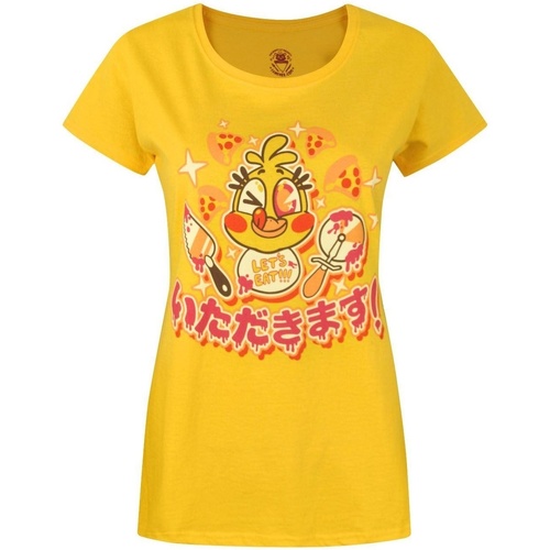 textil Mujer Camisetas manga larga Five Nights At Freddys NS4538 Multicolor