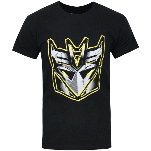 textil Hombre Camisetas manga larga Transformers NS4678 Negro