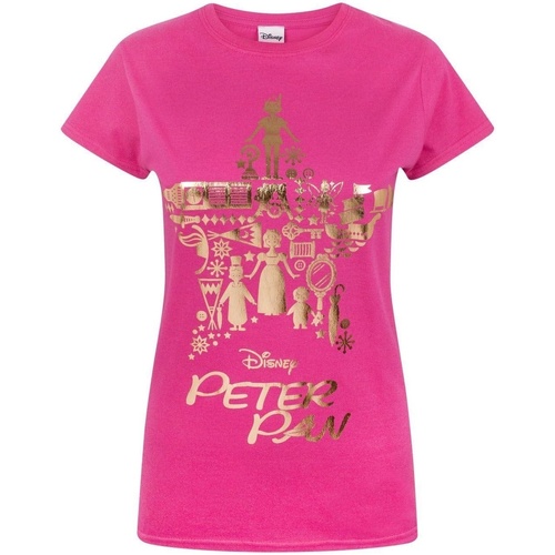 textil Mujer Camisetas manga larga Peter Pan NS4774 Rojo