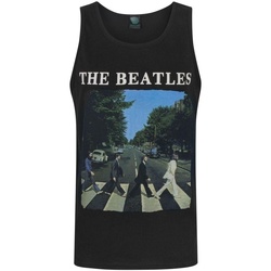 textil Hombre Camisetas sin mangas The Beatles NS5003 Negro