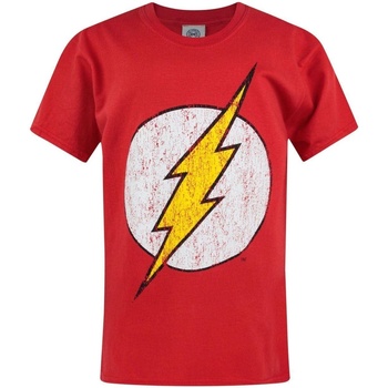 textil Niño Camisetas manga corta Flash NS5009 Rojo