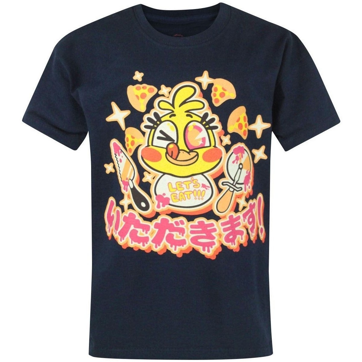 textil Niños Camisetas manga corta Five Nights At Freddys NS5040 Azul