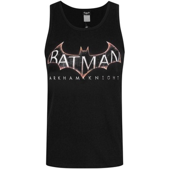 textil Hombre Camisetas sin mangas Batman Arkham Knight NS6205 Negro